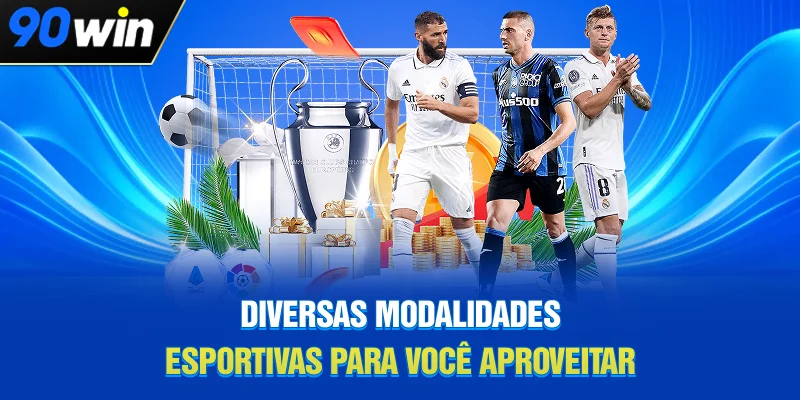 Diversas modalidades esportivas para você aproveitar