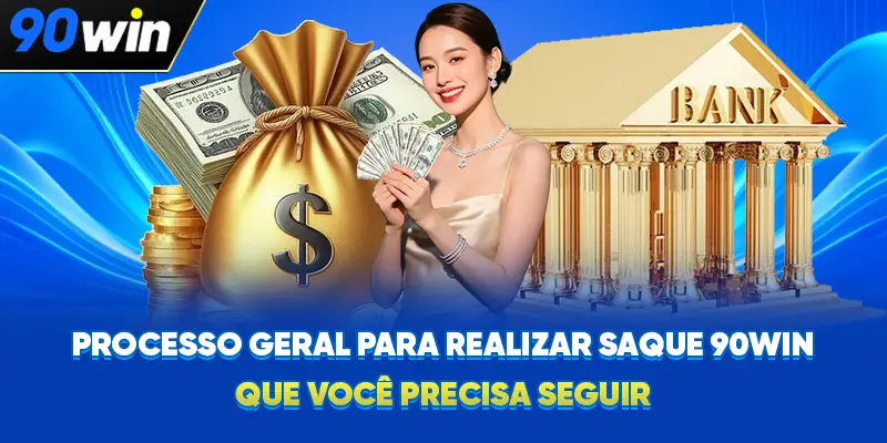 Processo geral para realizar Saque 90WIN que você precisa seguir