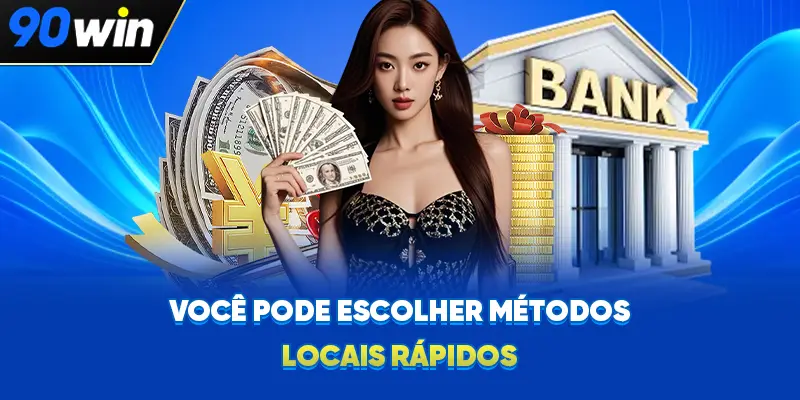 Você pode escolher métodos locais rápidos